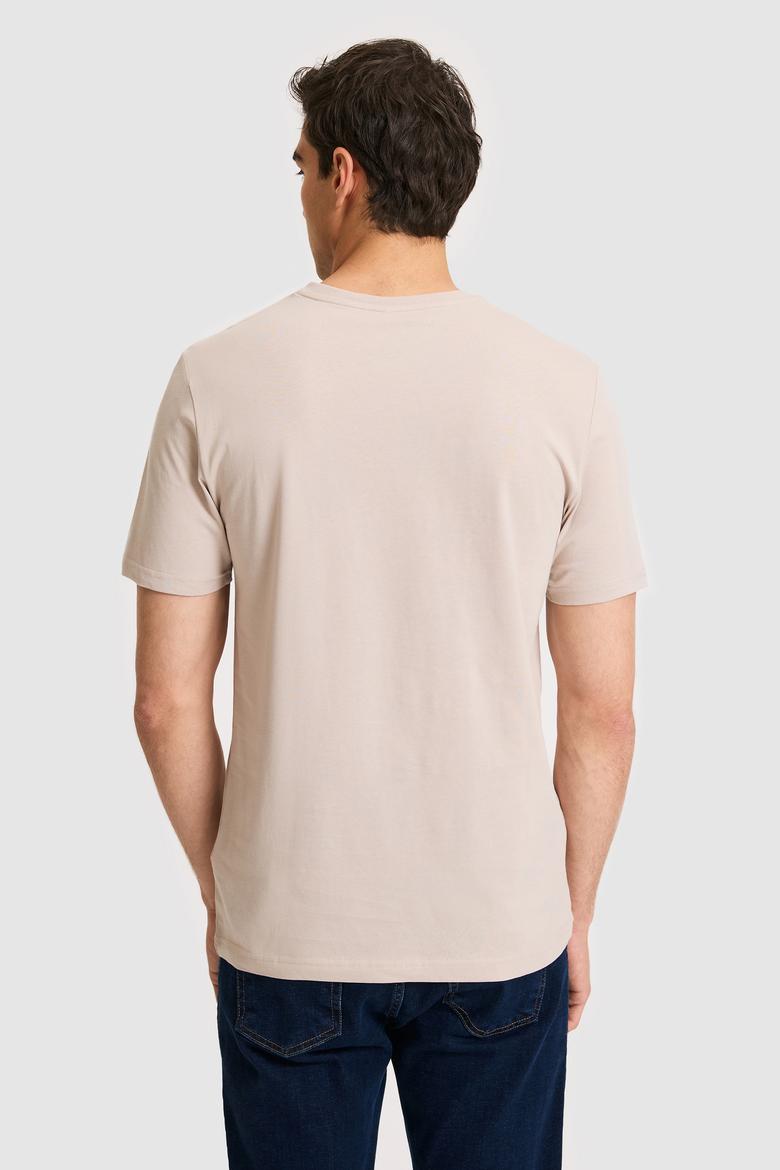 Erkek Taş Basic Tişört - 50326944084