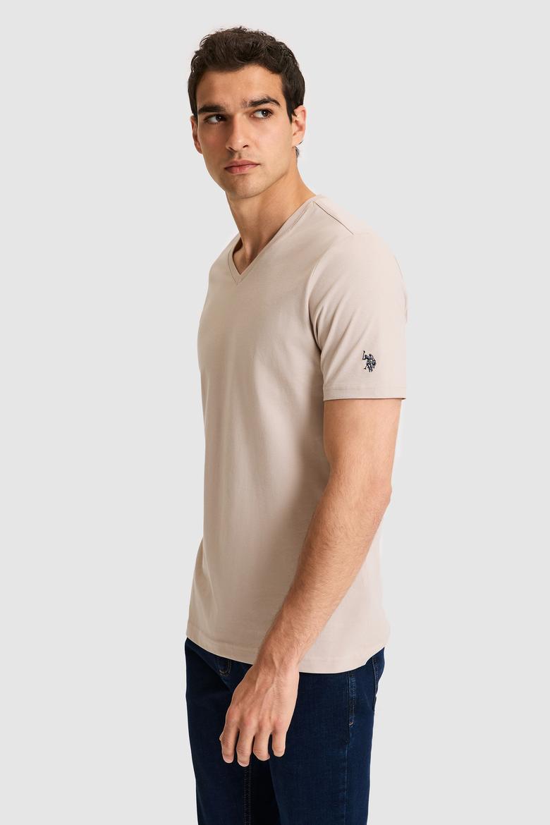 Erkek Taş Basic Tişört - 50326944084