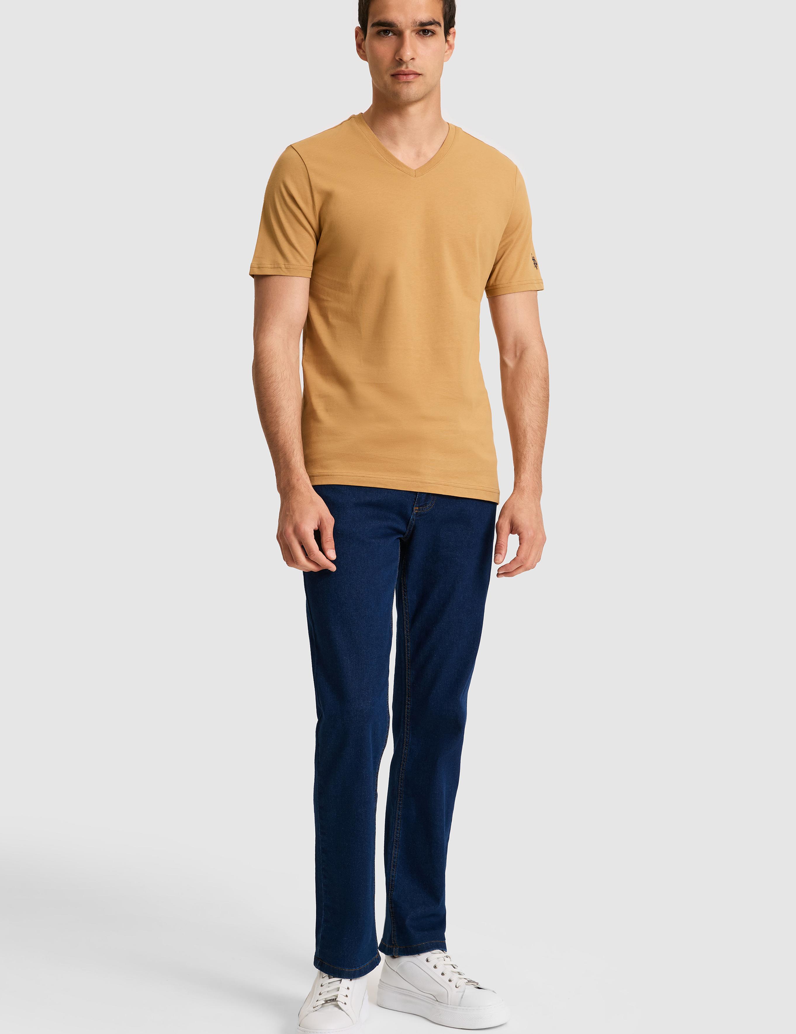تی شرت یقه هفت رگولار مردانه یو اس پولو | U.S. Polo Assn. - تصویر 4