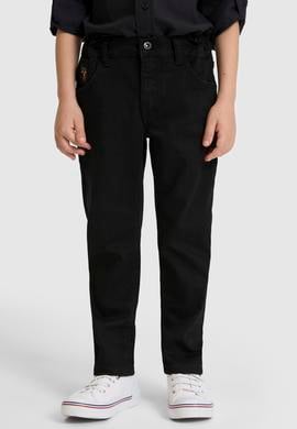 Erkek Çocuk Siyah Jean Pantolon - 50323932004