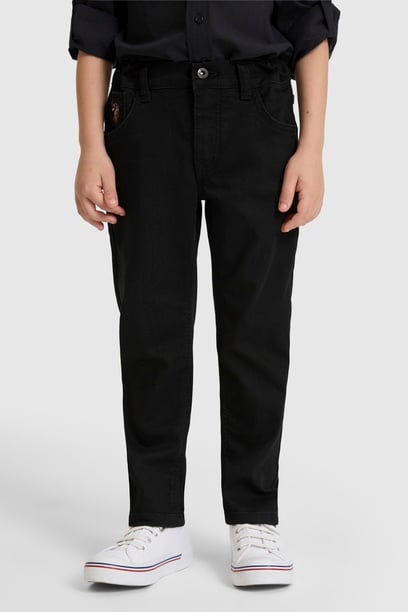 Erkek Çocuk Siyah Jean Pantolon