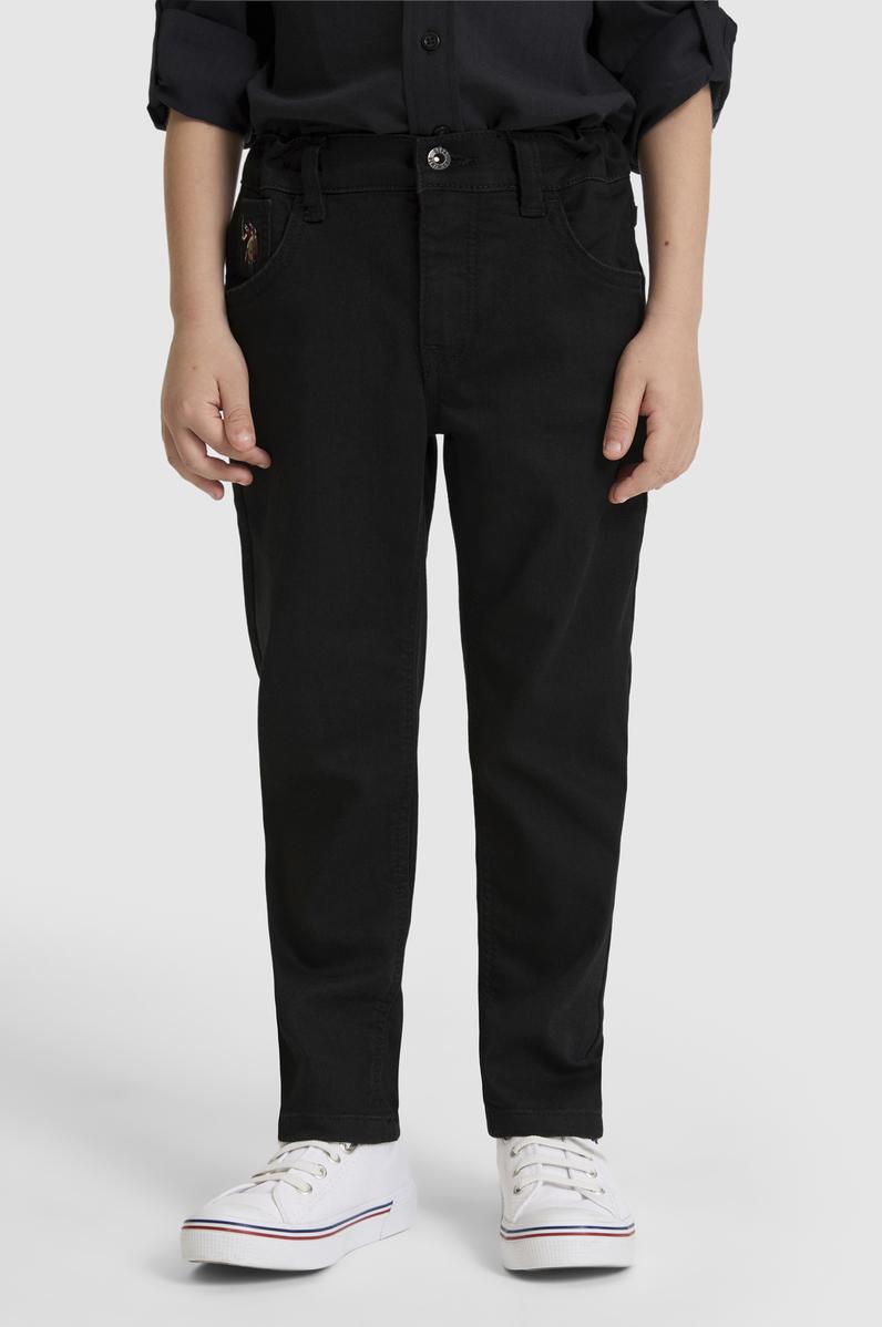 Erkek Çocuk Siyah Jean Pantolon