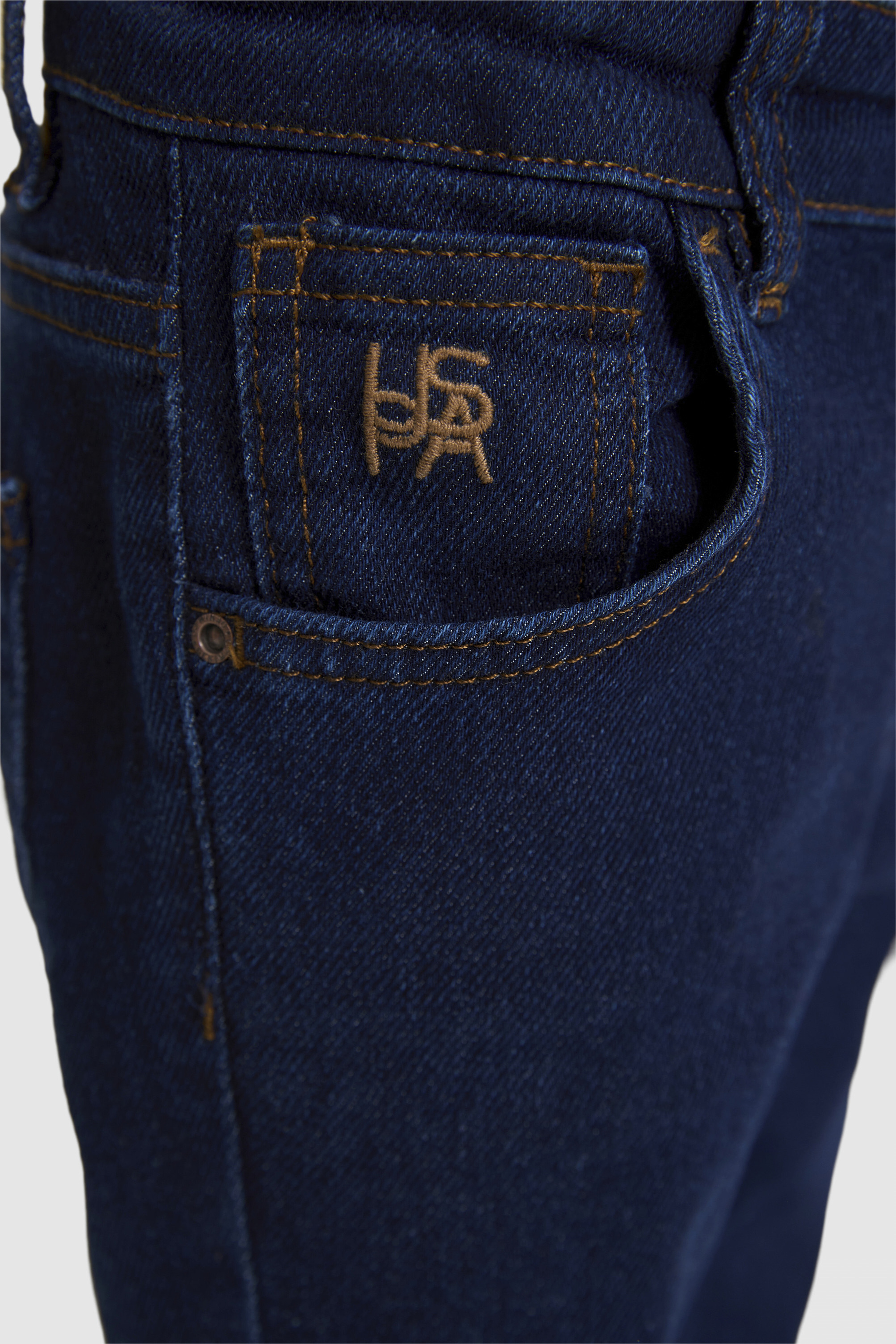 Erkek Çocuk Koyu Mavi Jean Pantolon - Image 5