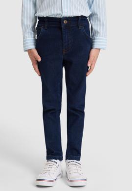 Erkek Çocuk Koyu Mavi Jean Pantolon - 50321531005