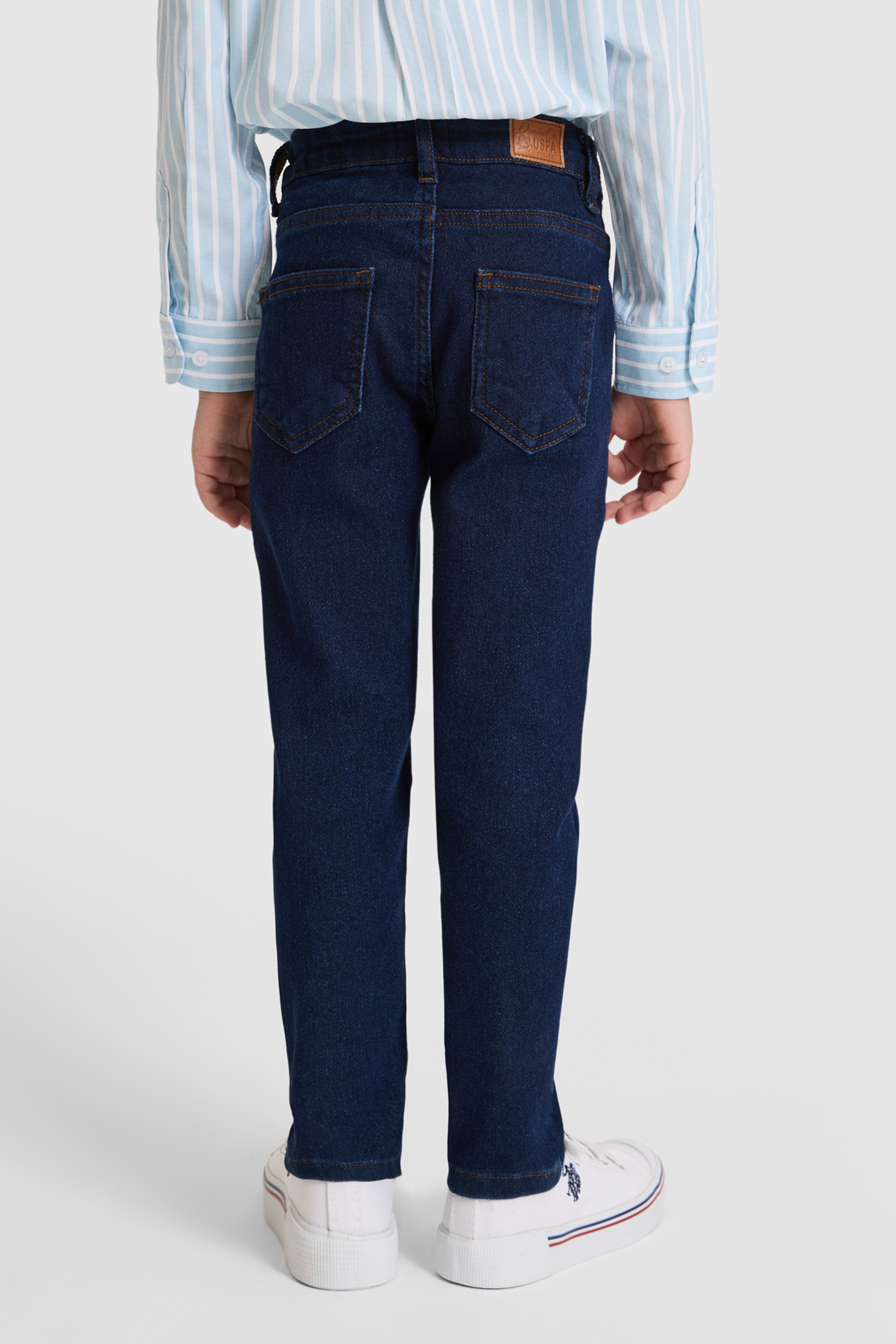 Erkek Çocuk Koyu Mavi Jean Pantolon