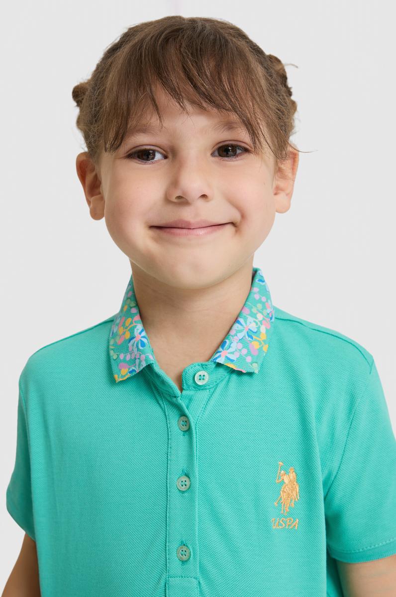 Kız Çocuk Mint Basic Tişört