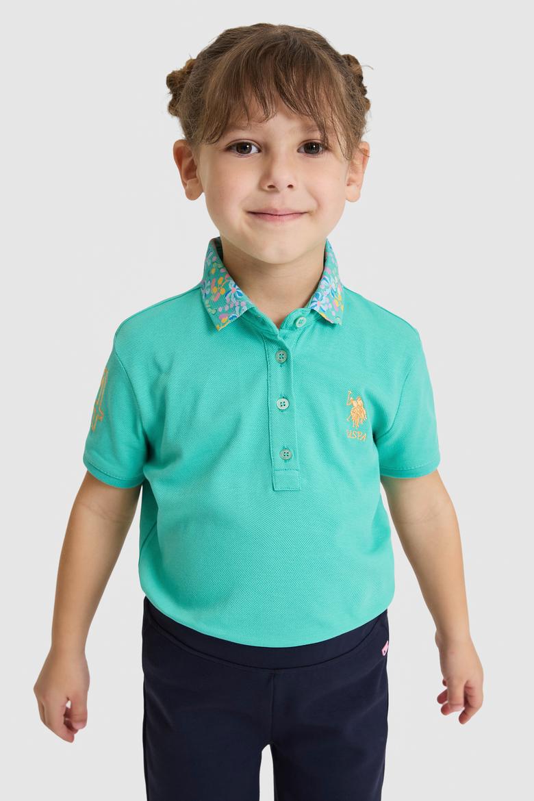 Kız Çocuk Mint Basic Tişört