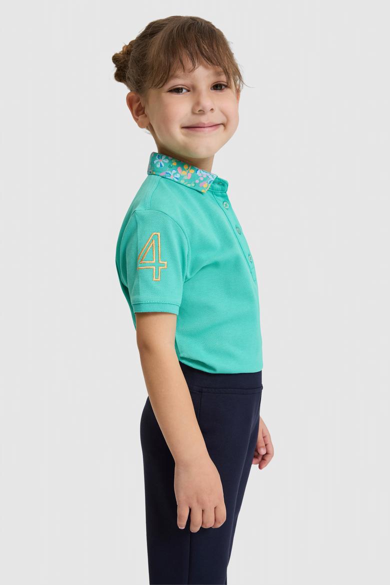 Kız Çocuk Mint Basic Tişört - 50298192056