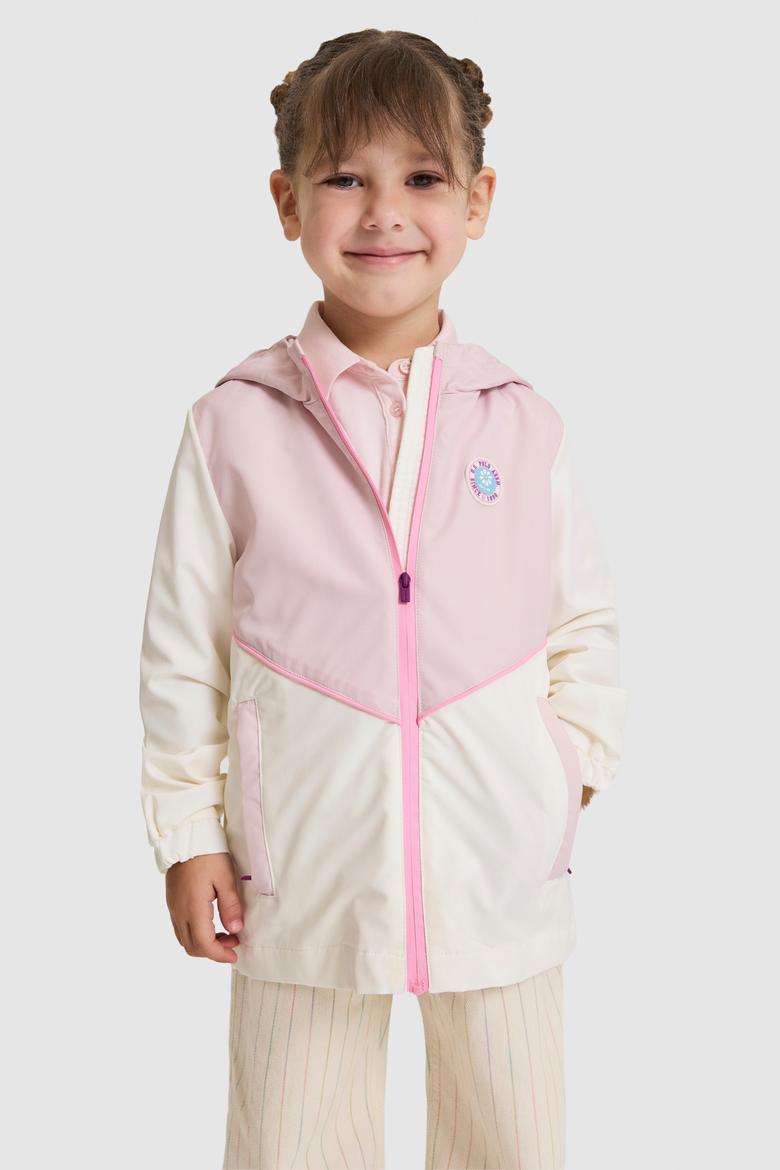 Kız Çocuk Açık Pembe Mont