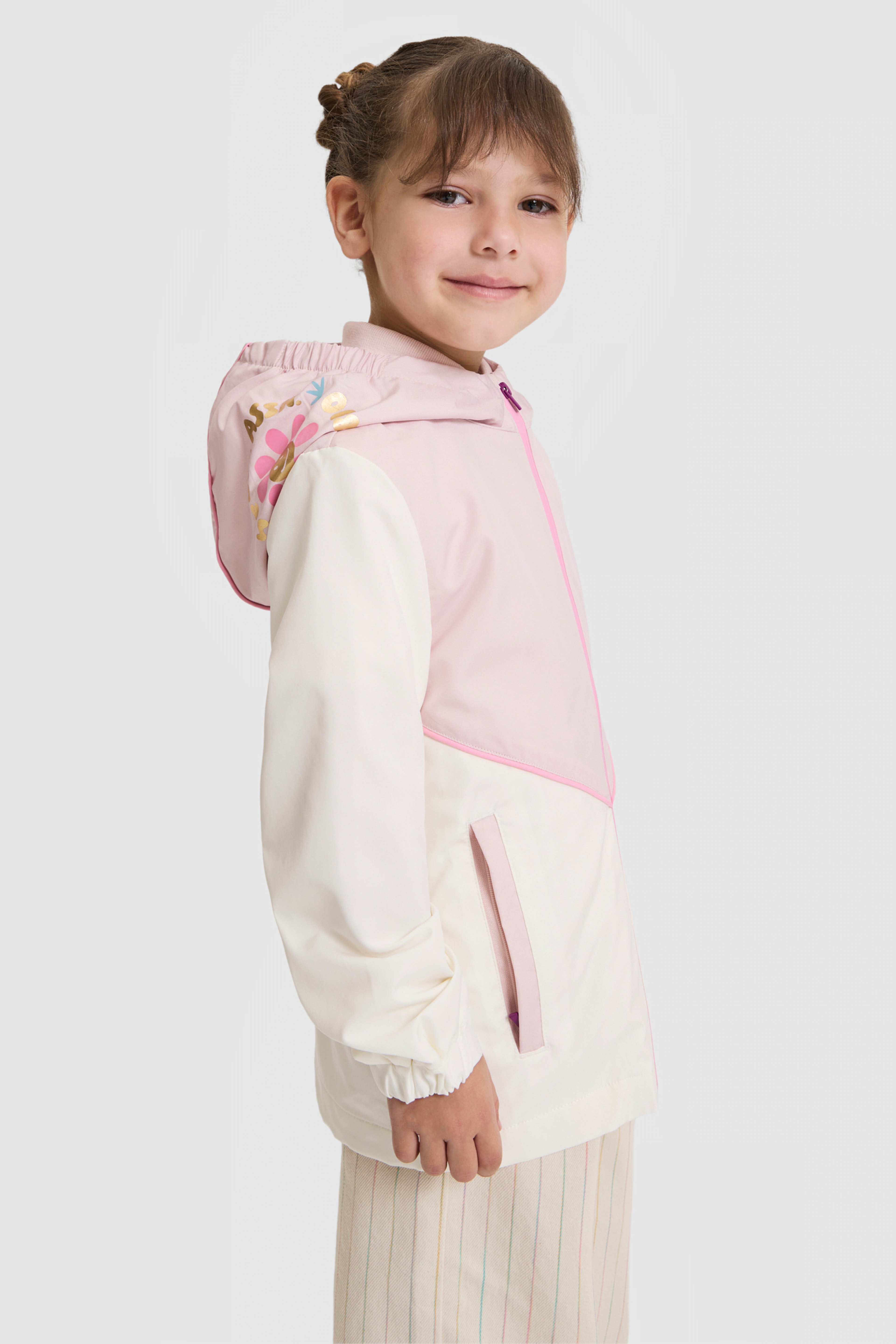 Kız Çocuk Açık Pembe Mont - Image 3