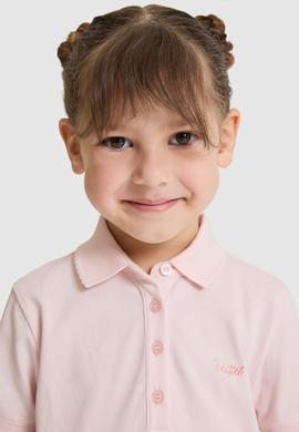 Kız Çocuk Açık Pembe Basic Tişört - 50328218062