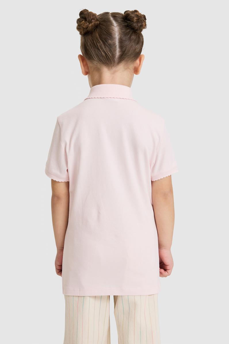 Kız Çocuk Açık Pembe Basic Tişört