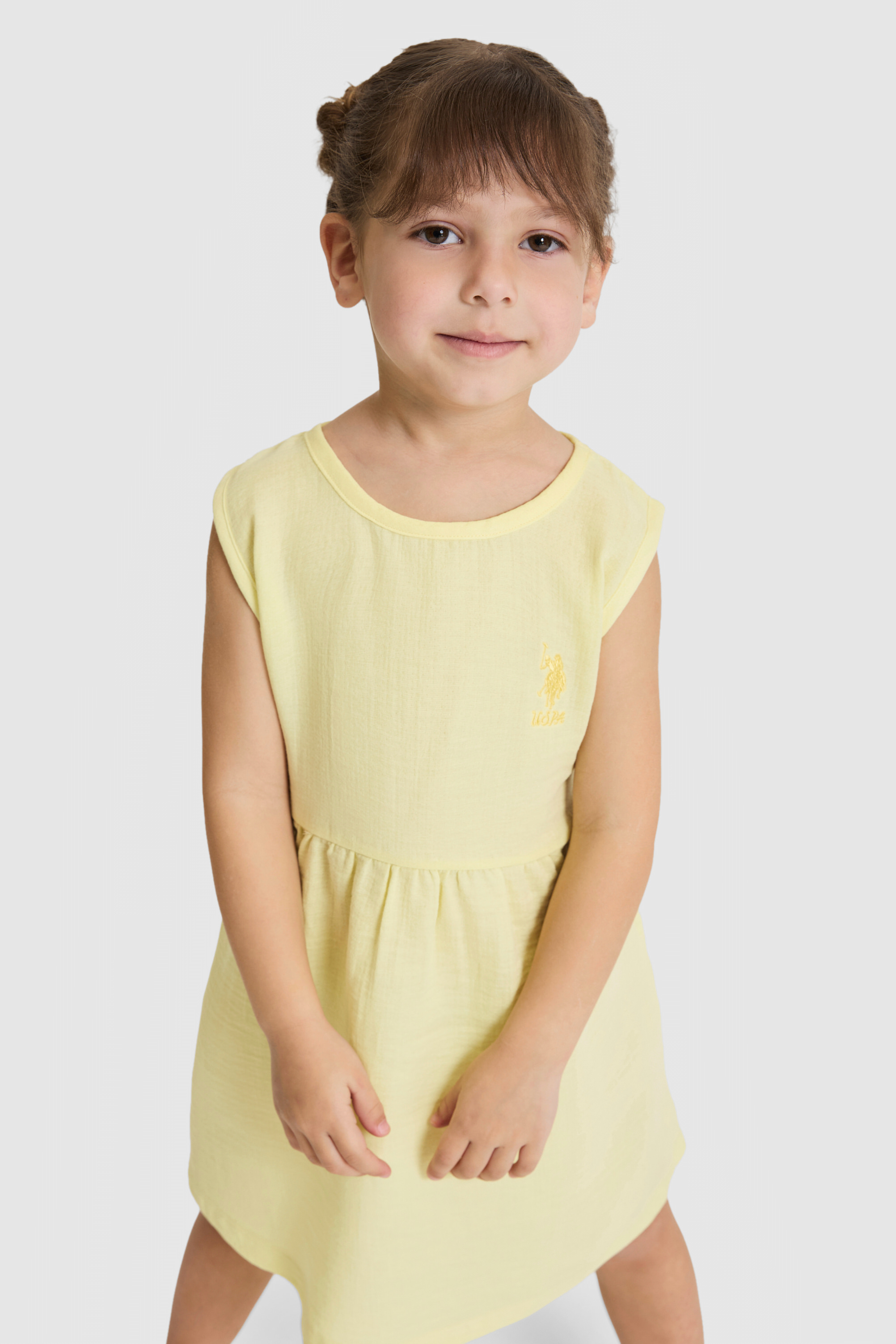 Kız Çocuk Sarı Pijama Takımı - 50326613012
