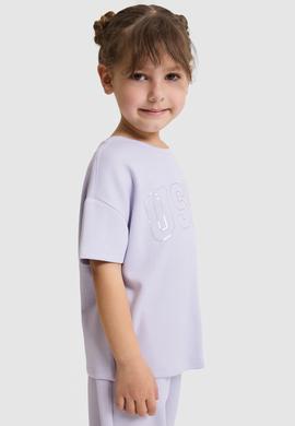 Kız Çocuk Lila Tişört - 50325722005