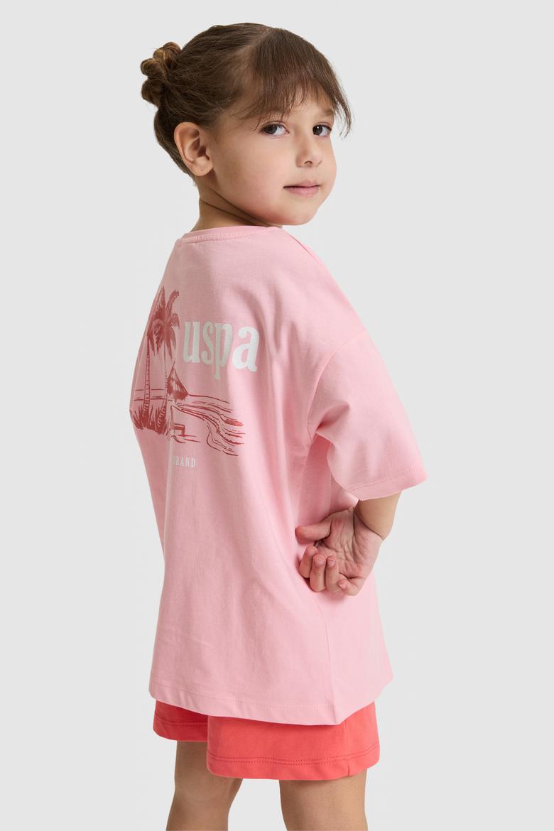 Kız Çocuk Somon Pijama Takımı - 50326612007