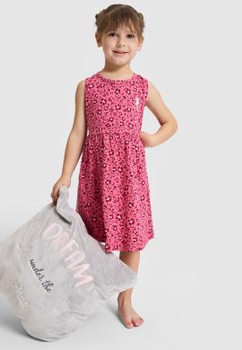 Kız Çocuk Pembe Pijama Takımı - 50327332002