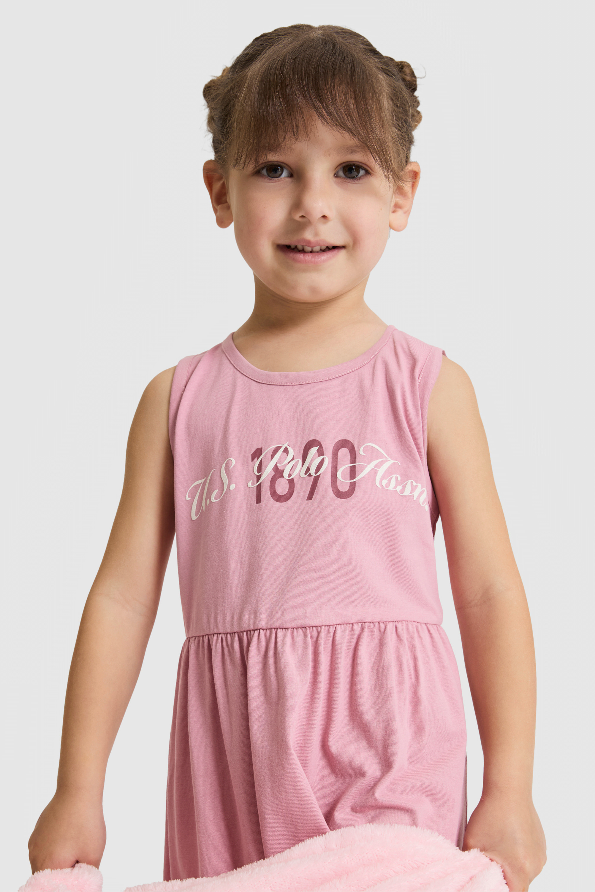 Kız Çocuk Pembe Pijama Takımı - 50327336004