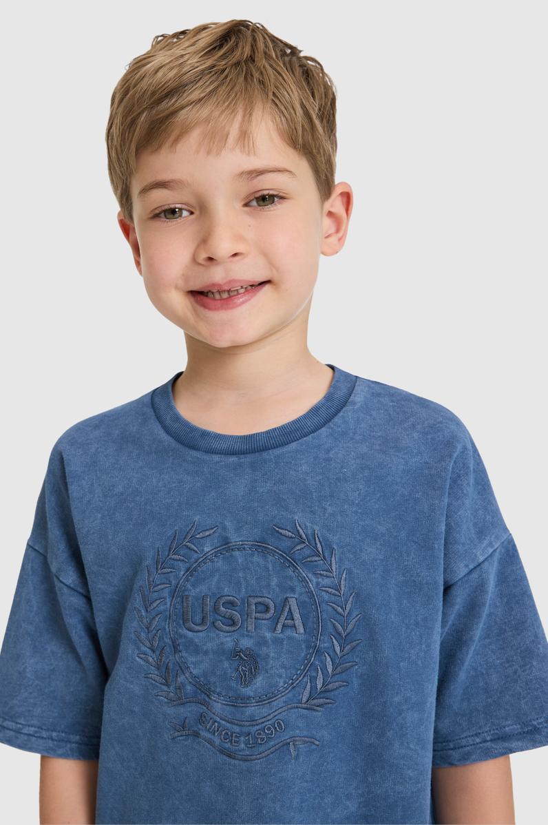 Erkek Çocuk Koyu İndigo Pijama Takımı