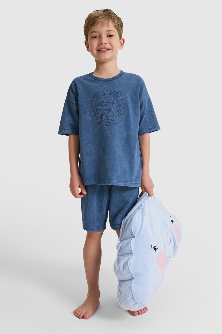 Erkek Çocuk Koyu İndigo Pijama Takımı - 50327313007