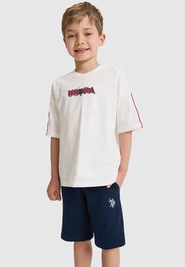 Erkek Çocuk Beyaz Pijama Takımı - 50327249007