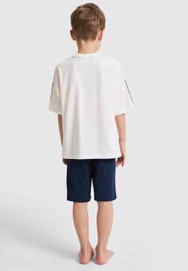 Erkek Çocuk Beyaz Pijama Takımı - 50327249007