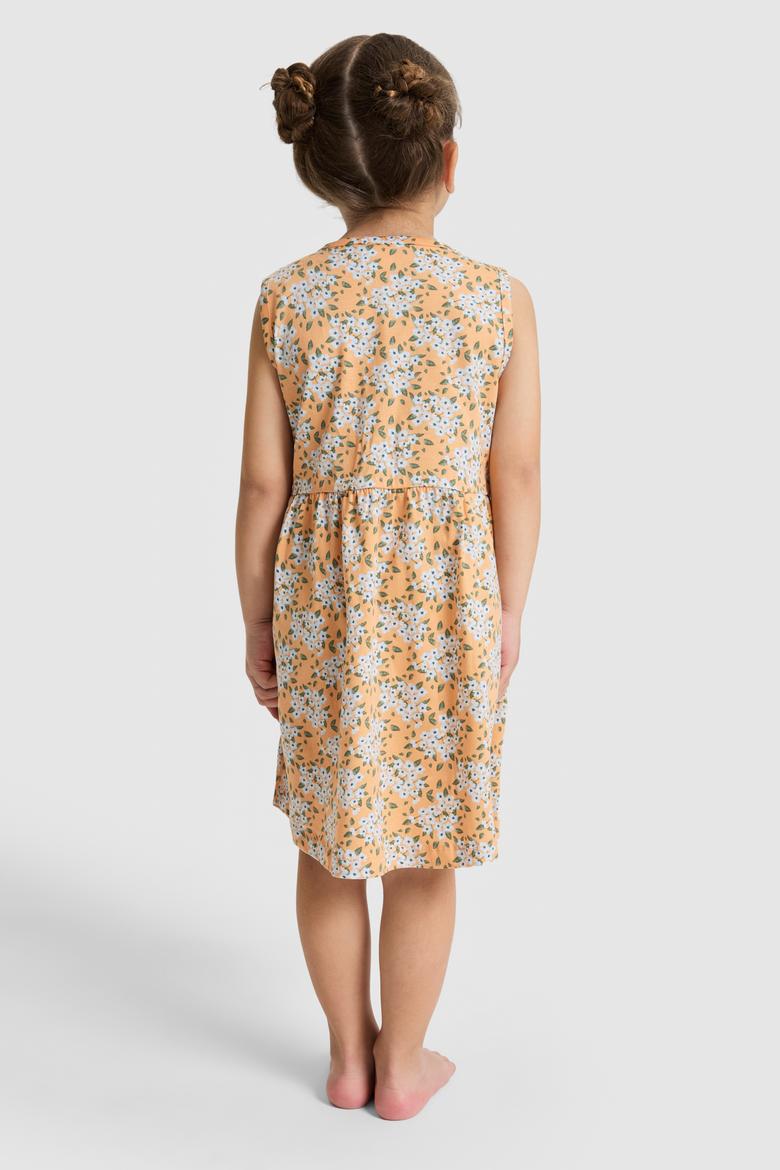 Kız Çocuk Turuncu Pijama Takımı - 50327333003