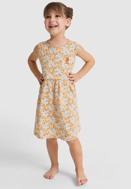 Kız Çocuk Turuncu Pijama Takımı - 50327333003