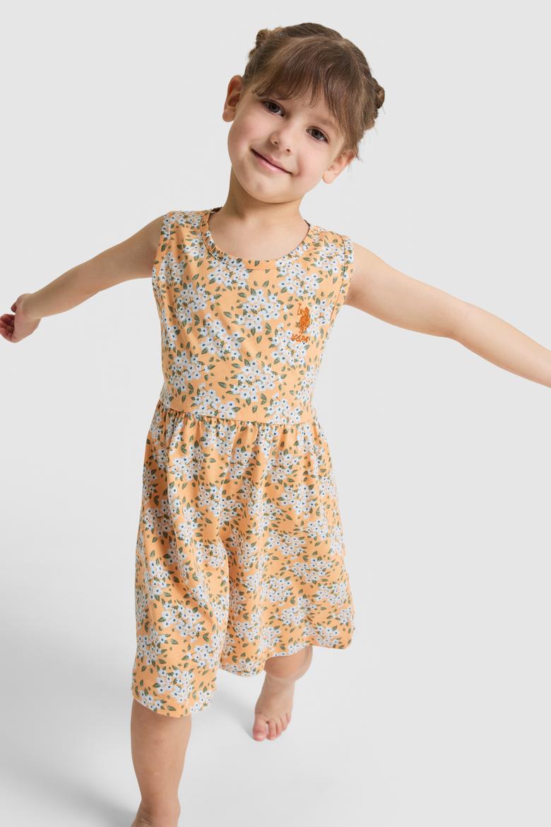 Kız Çocuk Turuncu Pijama Takımı - 50327333003
