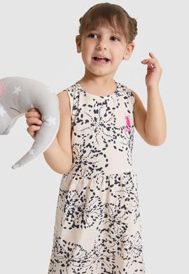 Kız Çocuk Bej Pijama Takımı - 50327334005