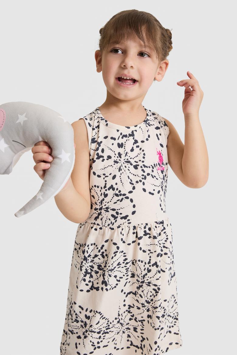 Kız Çocuk Bej Pijama Takımı - 50327334005