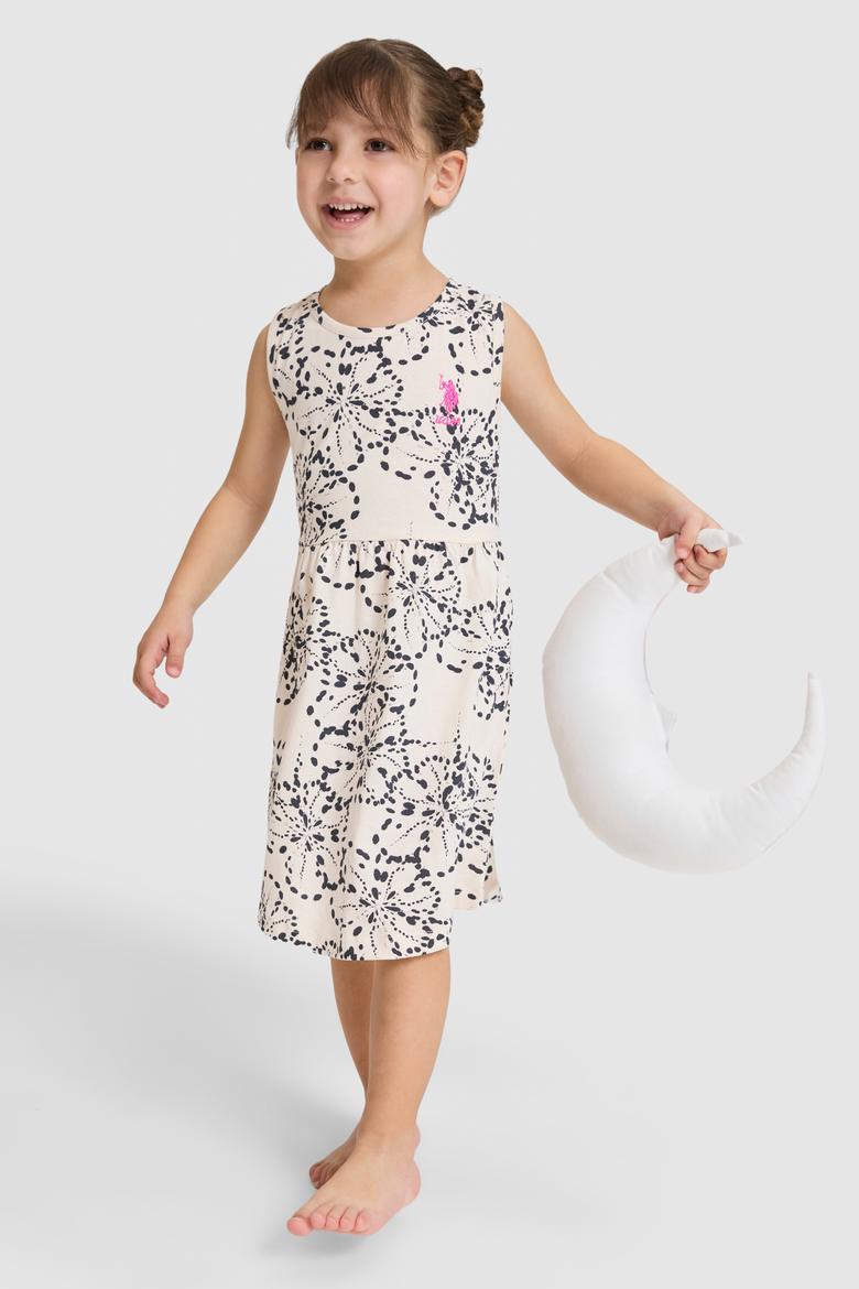 Kız Çocuk Bej Pijama Takımı - 50327334005