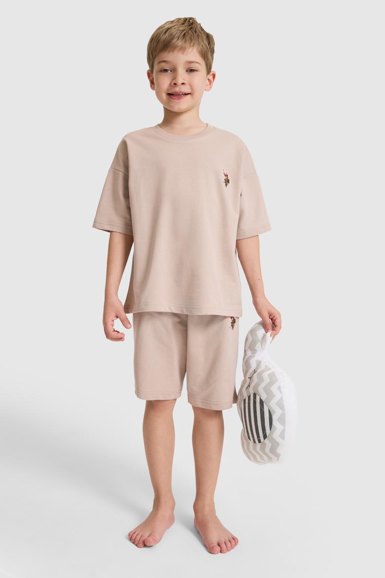 Erkek Çocuk Kum Pijama Takımı - 50327093011