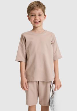 Erkek Çocuk Kum Pijama Takımı - 50327093011