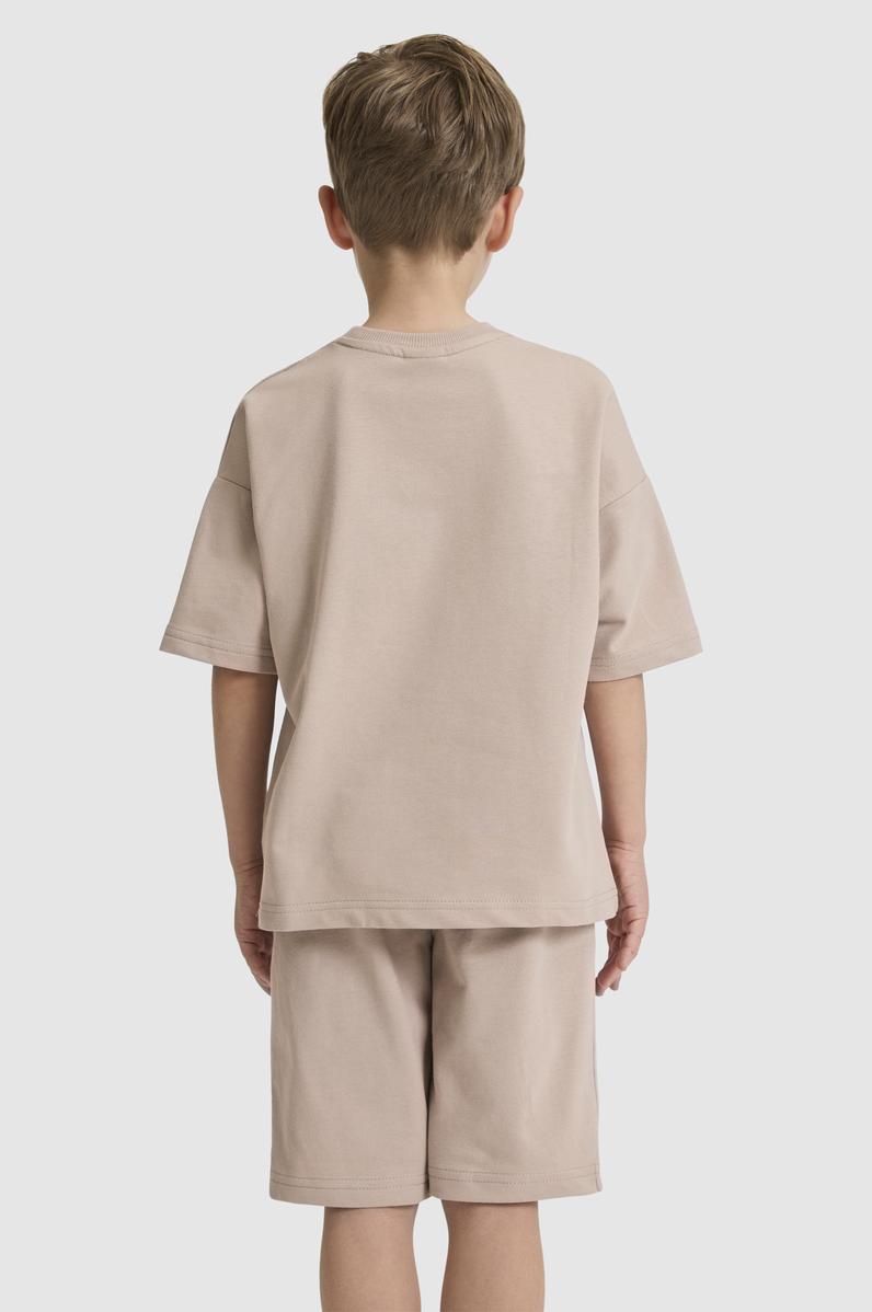 Erkek Çocuk Kum Pijama Takımı
