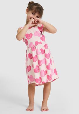 Kız Çocuk Pembe Pijama Takımı - 50327290005