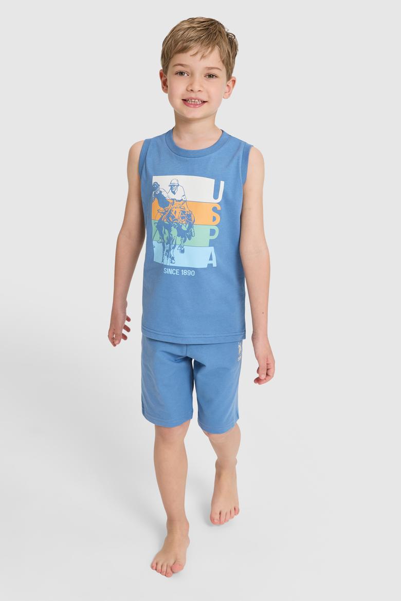 Erkek Çocuk Mavi Pijama Takımı - 50328630007