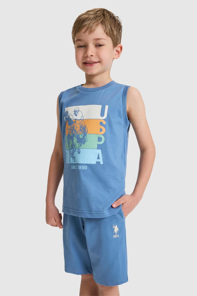 Erkek Çocuk Mavi Pijama Takımı - 50328630007