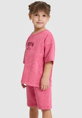 Kız Çocuk Fuşya Pijama Takımı - 50326616001