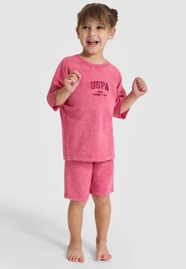 Kız Çocuk Fuşya Pijama Takımı - 50326616001