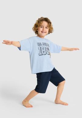 Erkek Çocuk Mavi Pijama Takımı - 50327363008