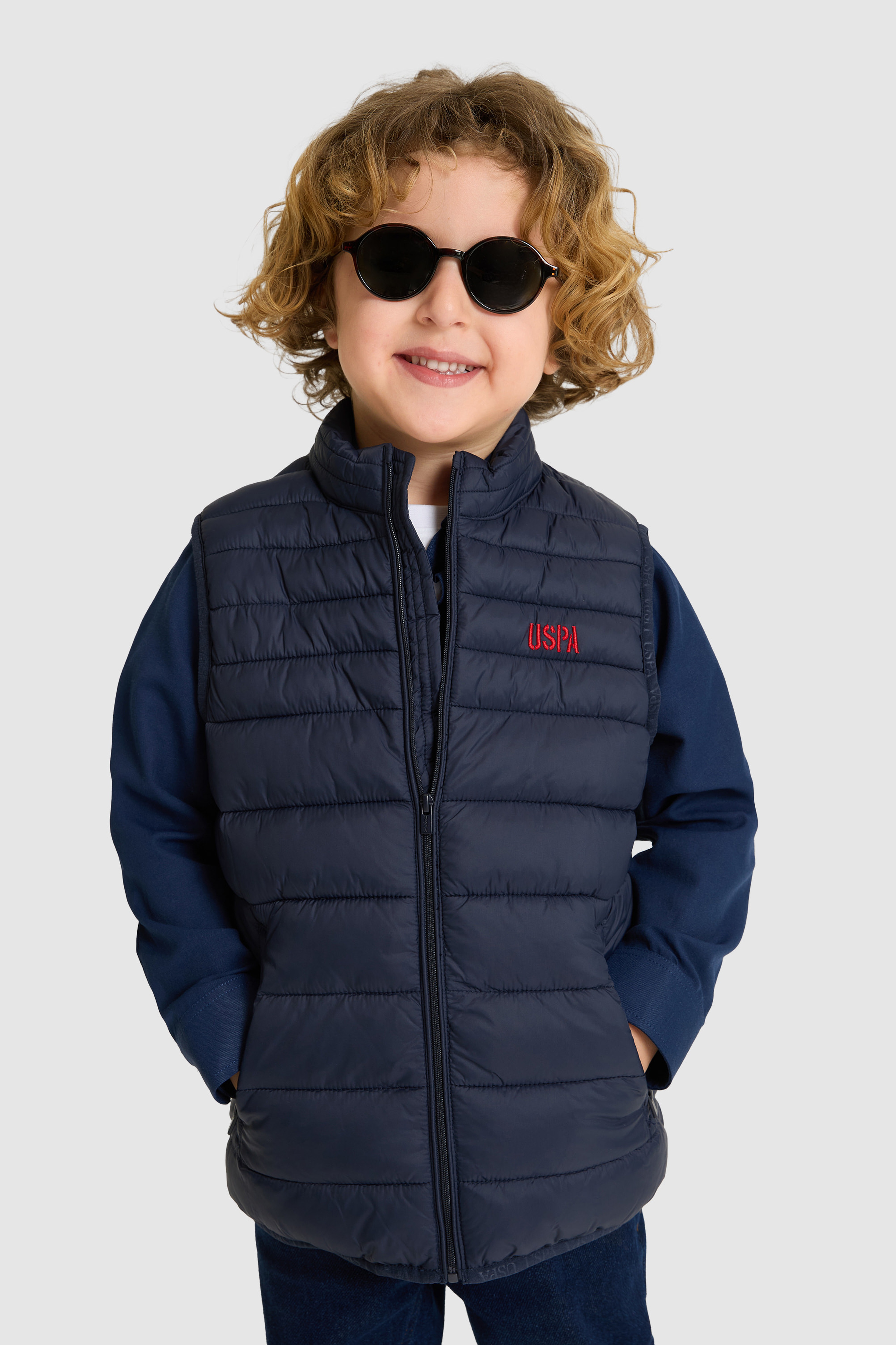 Erkek Çocuk Lacivert Yelek - Image 1