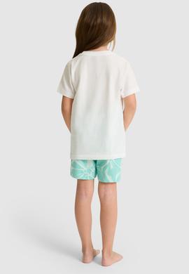 Kız Çocuk Beyaz Pijama Takımı - 50326611001