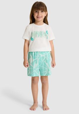 Kız Çocuk Beyaz Pijama Takımı - 50326611001