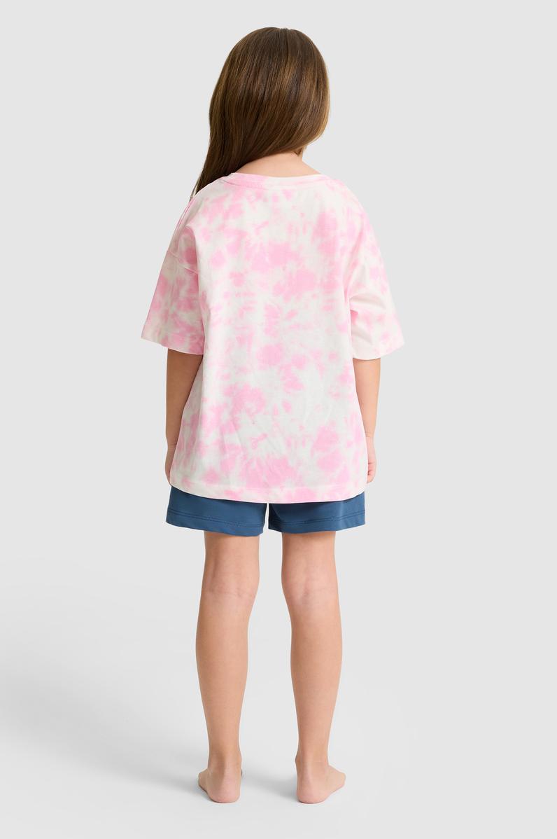 Kız Çocuk Pembe Pijama Takımı