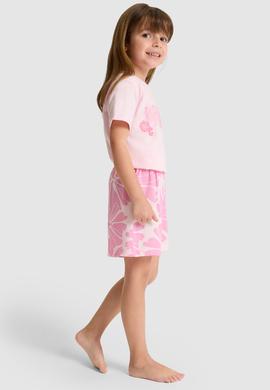 Kız Çocuk Pembe Pijama Takımı - 50326611009