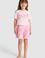 Kız Çocuk Pembe Pijama Takımı