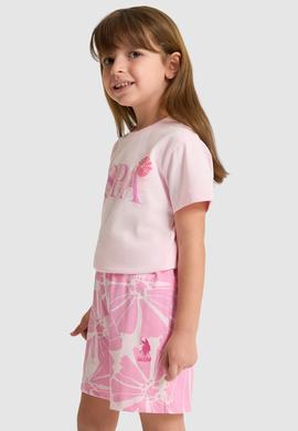 Kız Çocuk Pembe Pijama Takımı - 50326611009