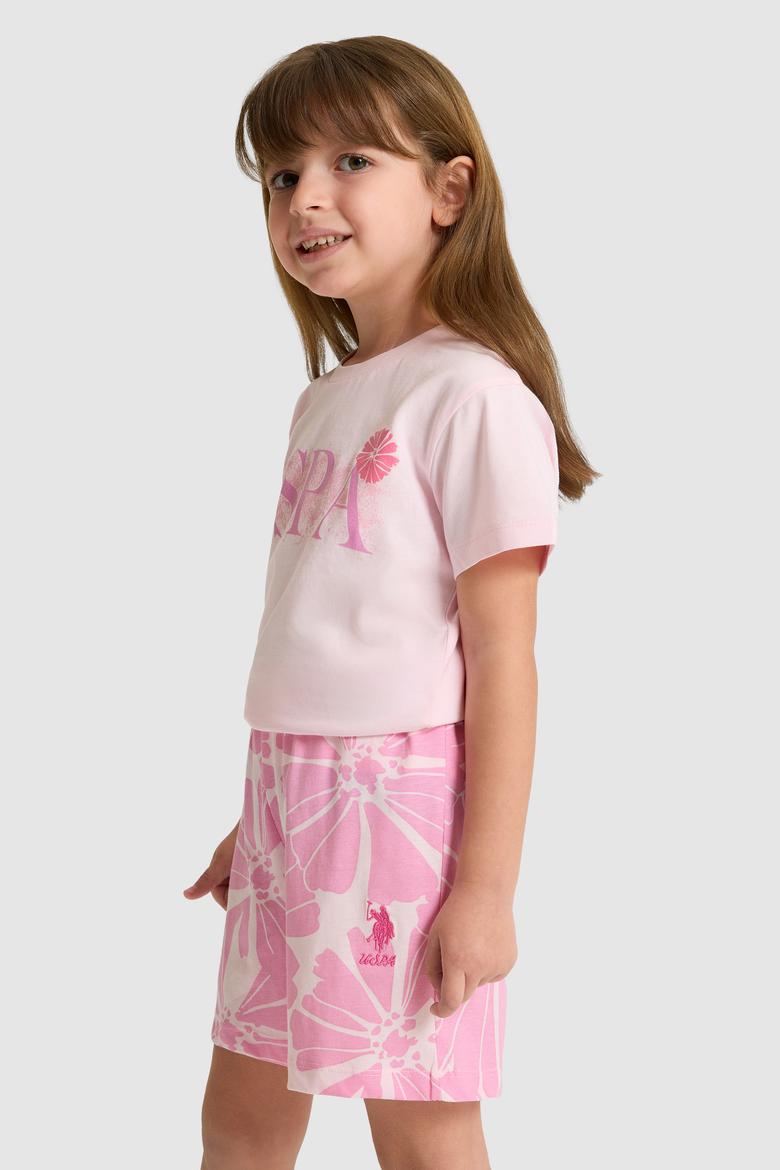 Kız Çocuk Pembe Pijama Takımı - 50326611009