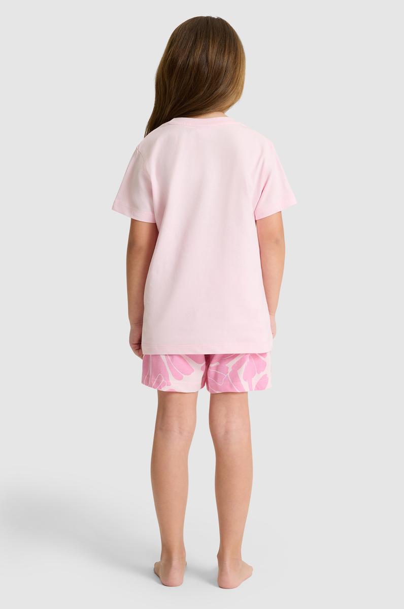 Kız Çocuk Pembe Pijama Takımı