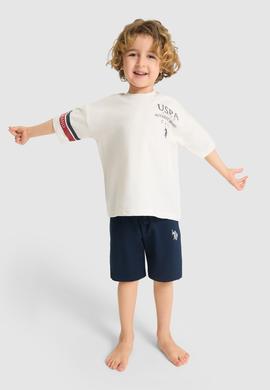 Erkek Çocuk Beyaz Pijama Takımı - 50326824004